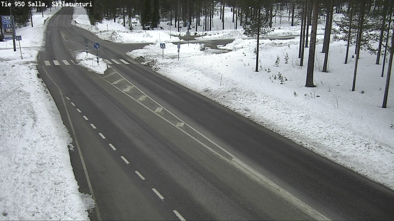 Kelikamerat Kuva Tie 950 Salla, Sallatunturi, Salla, Lappi