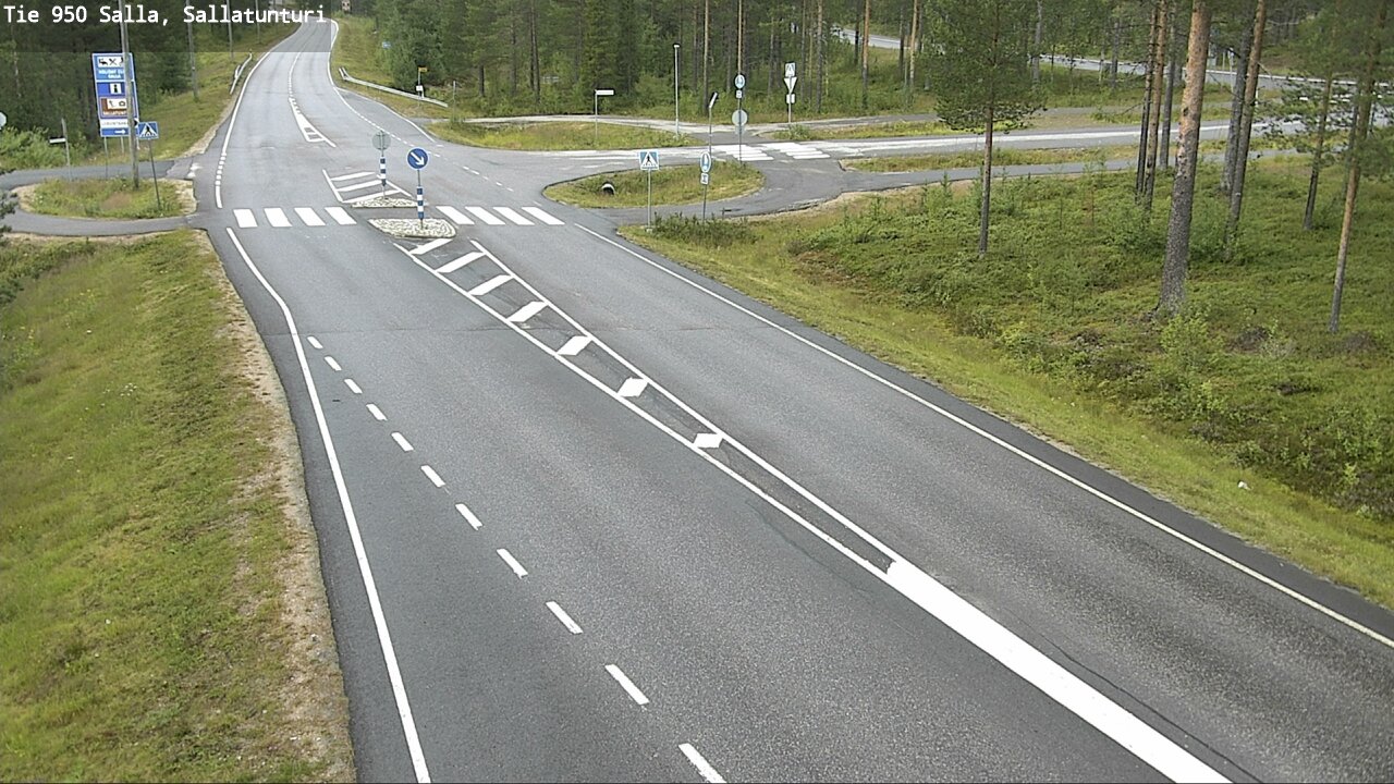 Kelikamerat Kuva Tie 950 Salla, Sallatunturi, Salla, Lappi