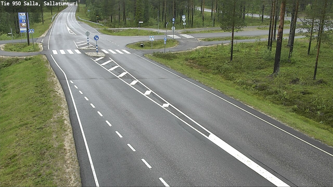 Kelikamerat Kuva Tie 950 Salla, Sallatunturi, Salla, Lappi