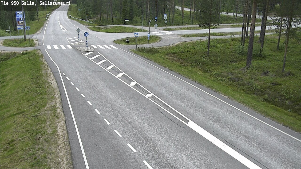 Kelikamerat Kuva Tie 950 Salla, Sallatunturi, Salla, Lappi