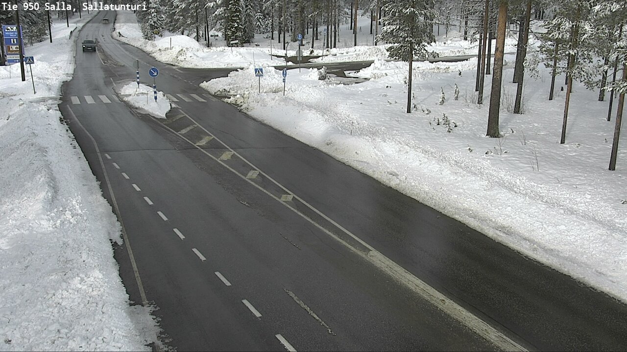 Kelikamerat Kuva Tie 950 Salla, Sallatunturi, Salla, Lappi