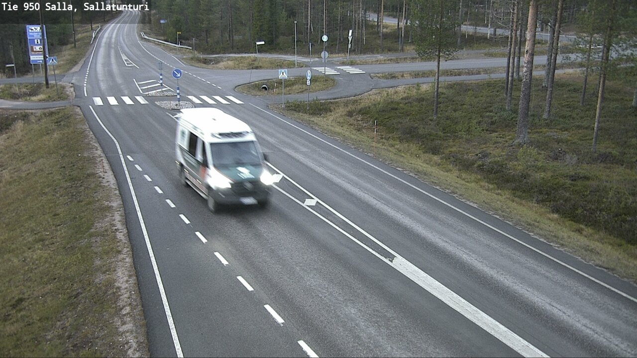 Kelikamerat Kuva Tie 950 Salla, Sallatunturi, Salla, Lappi