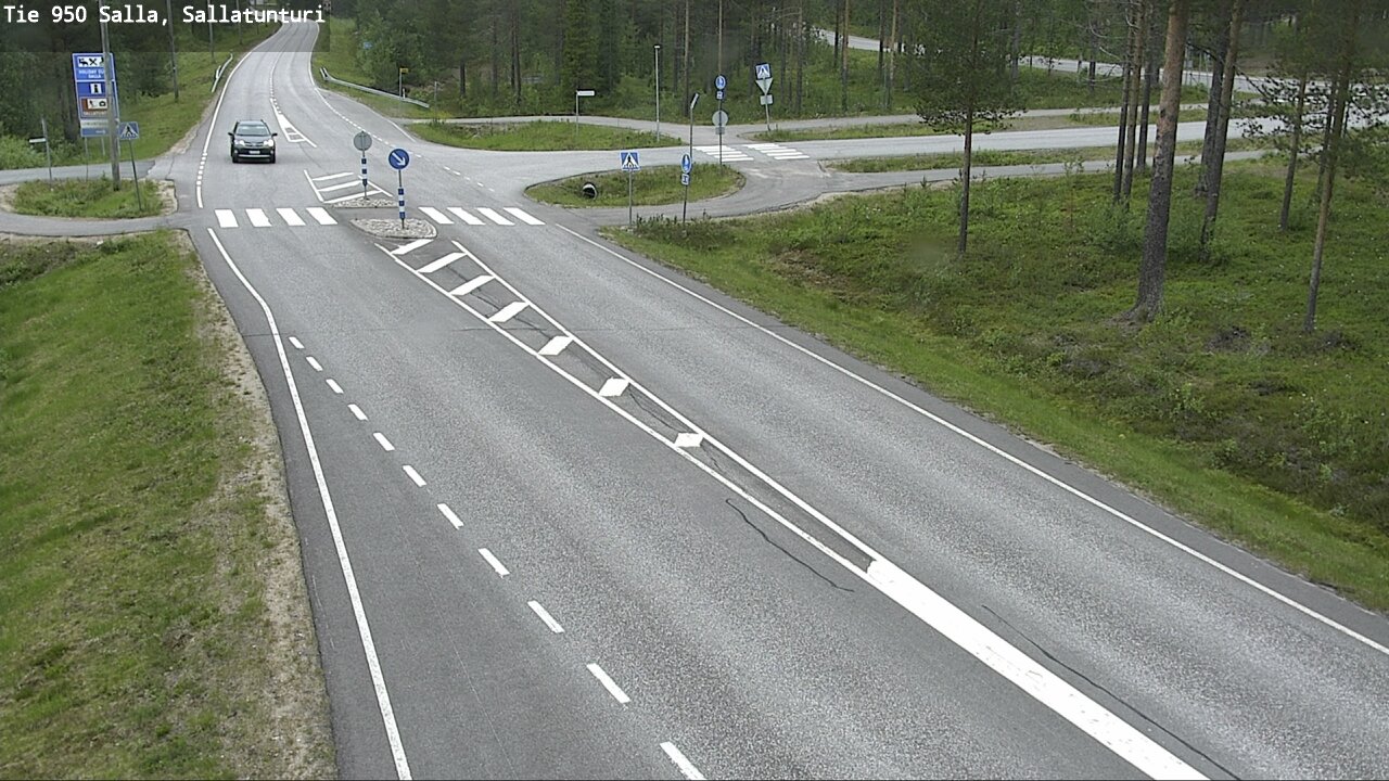 Kelikamerat Kuva Tie 950 Salla, Sallatunturi, Salla, Lappi