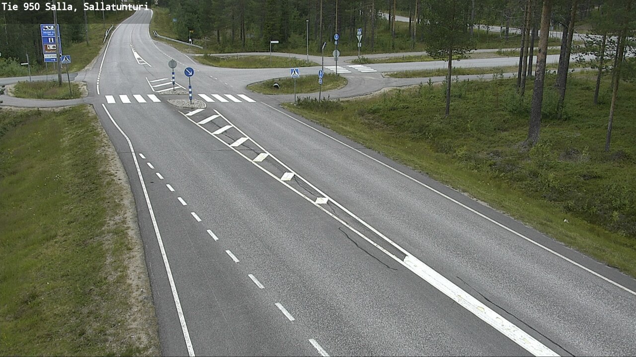 Kelikamerat Kuva Tie 950 Salla, Sallatunturi, Salla, Lappi