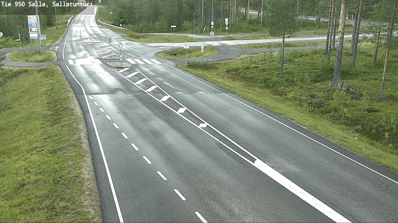 Kelikamerat Kuva Tie 950 Salla, Sallatunturi, Salla, Lappi