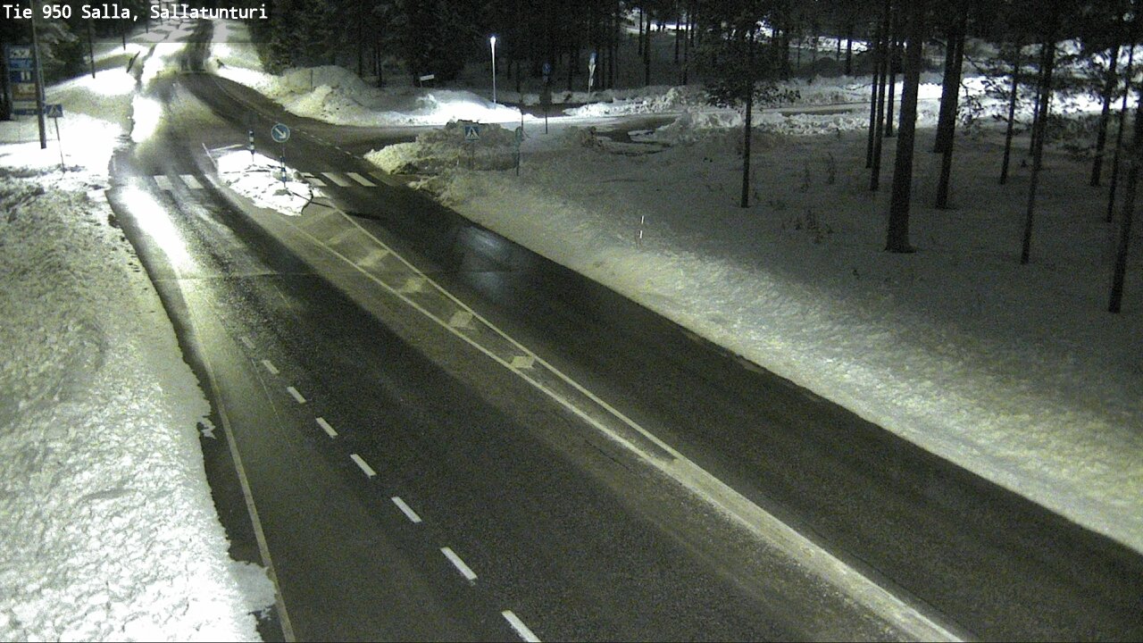 Kelikamerat Kuva Tie 950 Salla, Sallatunturi, Salla, Lappi