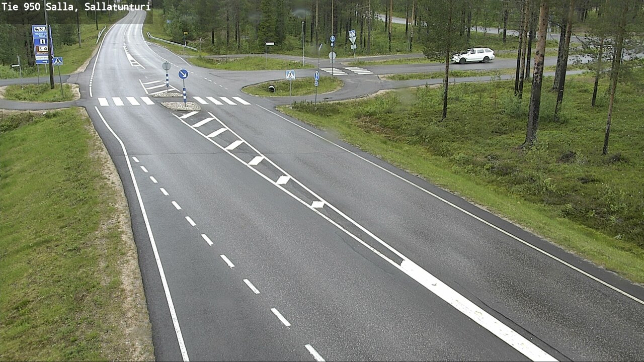 Weather Camera Image Väg 950 Salla, Sallatunturi, Salla, Lappi