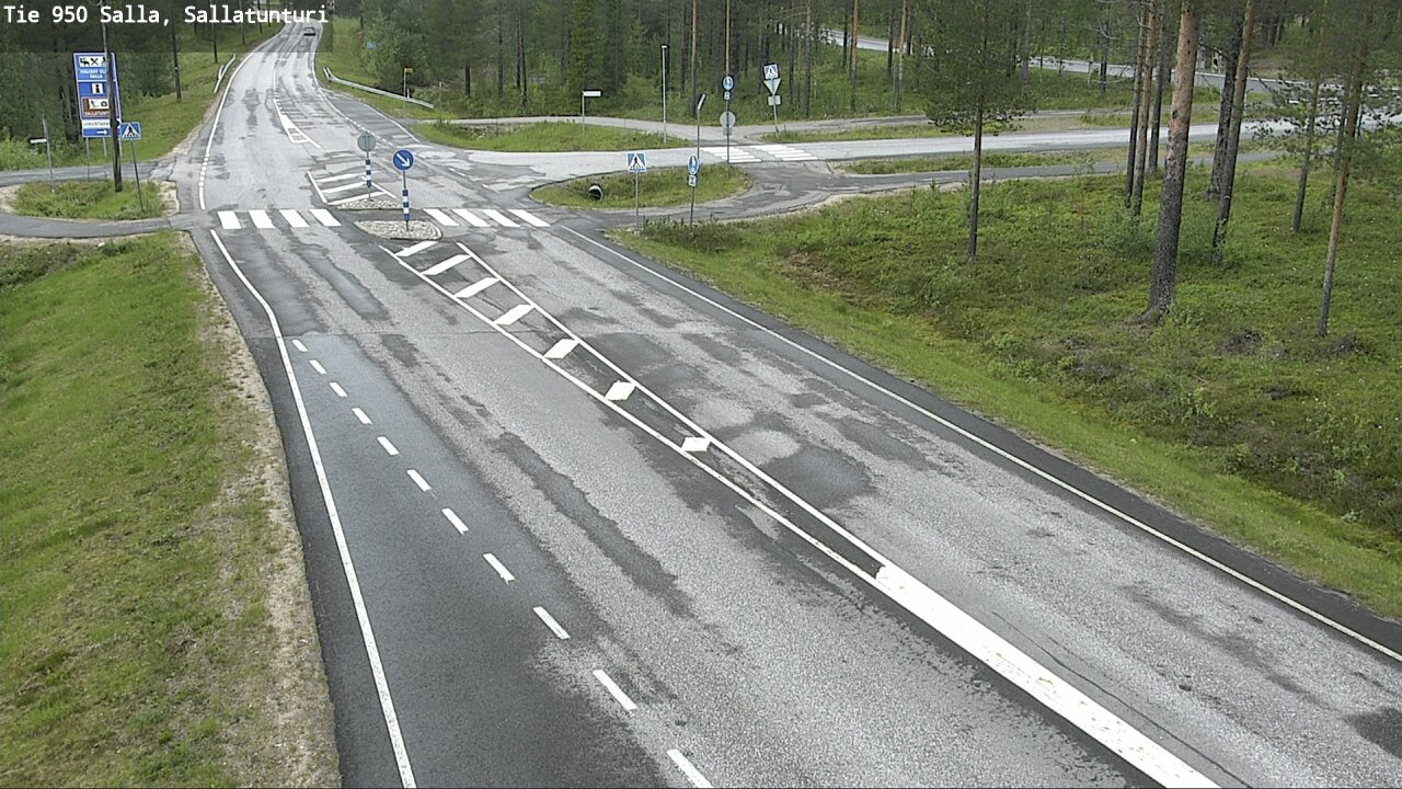 Kelikamerat Kuva Tie 950 Salla, Sallatunturi, Salla, Lappi