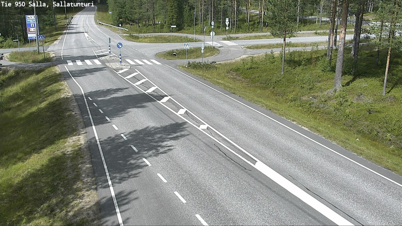 Kelikamerat Kuva Tie 950 Salla, Sallatunturi, Salla, Lappi