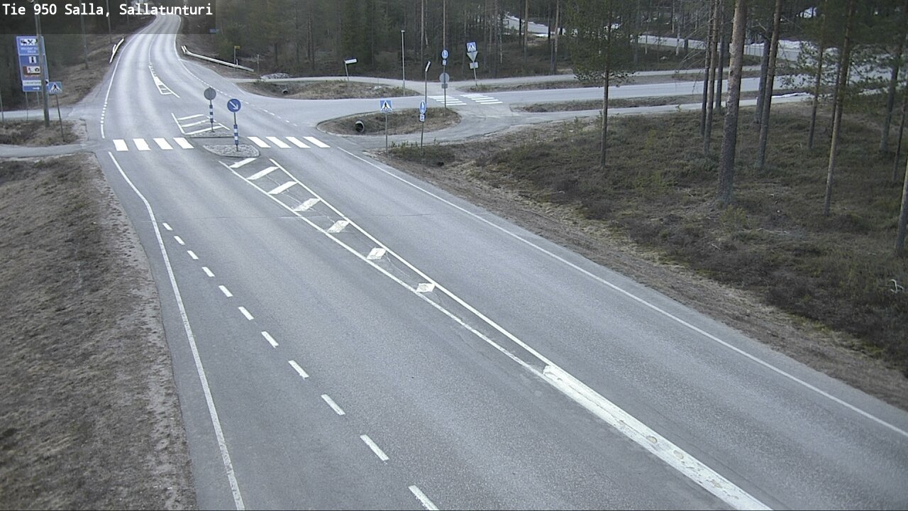 Kelikamerat Kuva Tie 950 Salla, Sallatunturi, Salla, Lappi