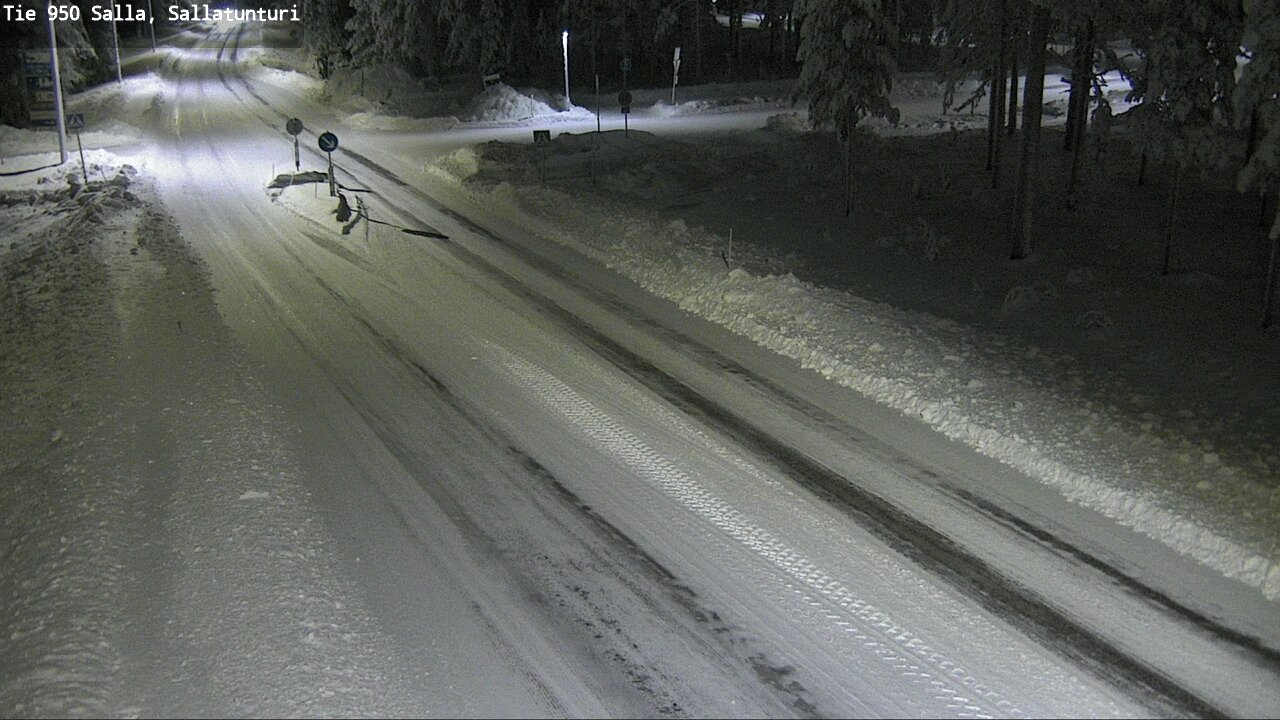 Kelikamerat Kuva Tie 950 Salla, Sallatunturi, Salla, Lappi