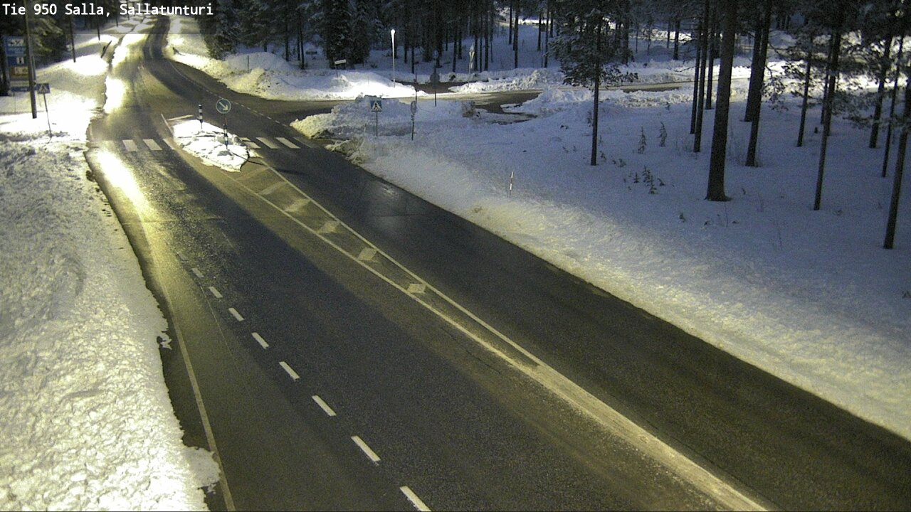 Kelikamerat Kuva Tie 950 Salla, Sallatunturi, Salla, Lappi