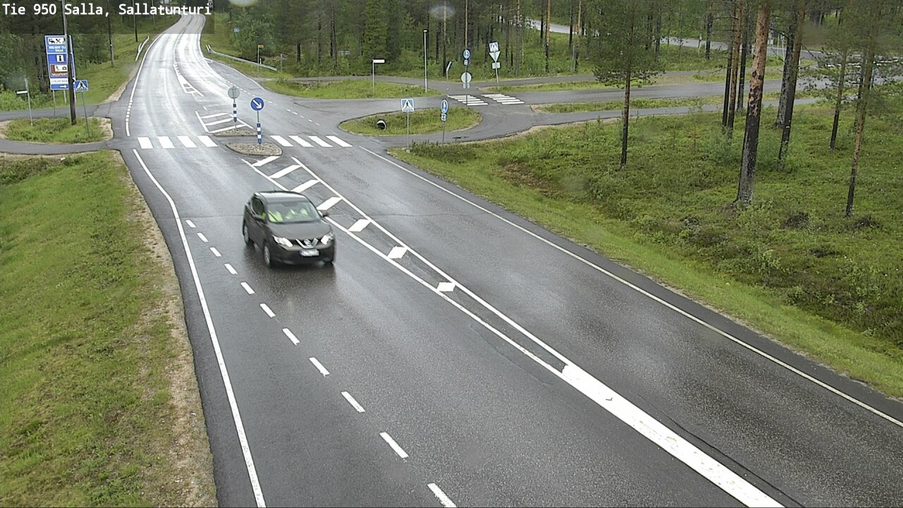 Weather Camera Image Väg 950 Salla, Sallatunturi, Salla, Lappi