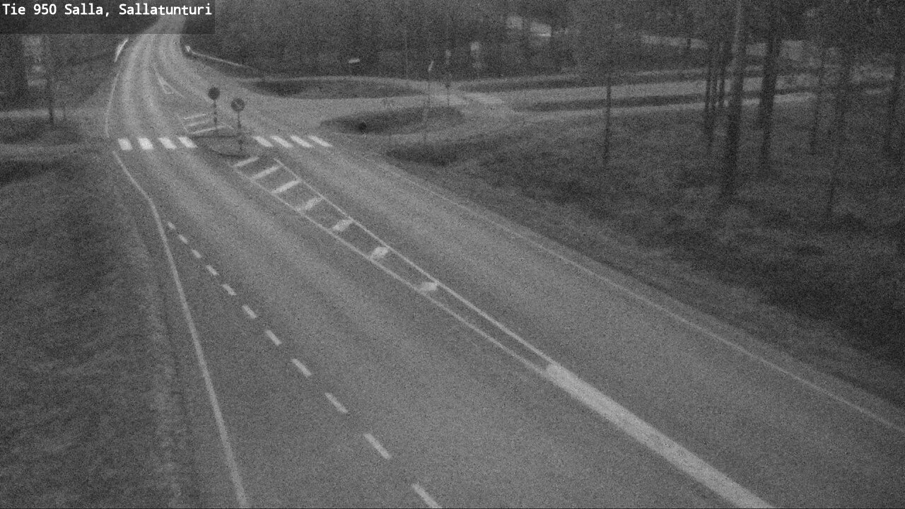 Weather Camera Image Road 950 Salla, Sallatunturi, Salla, Lappi
