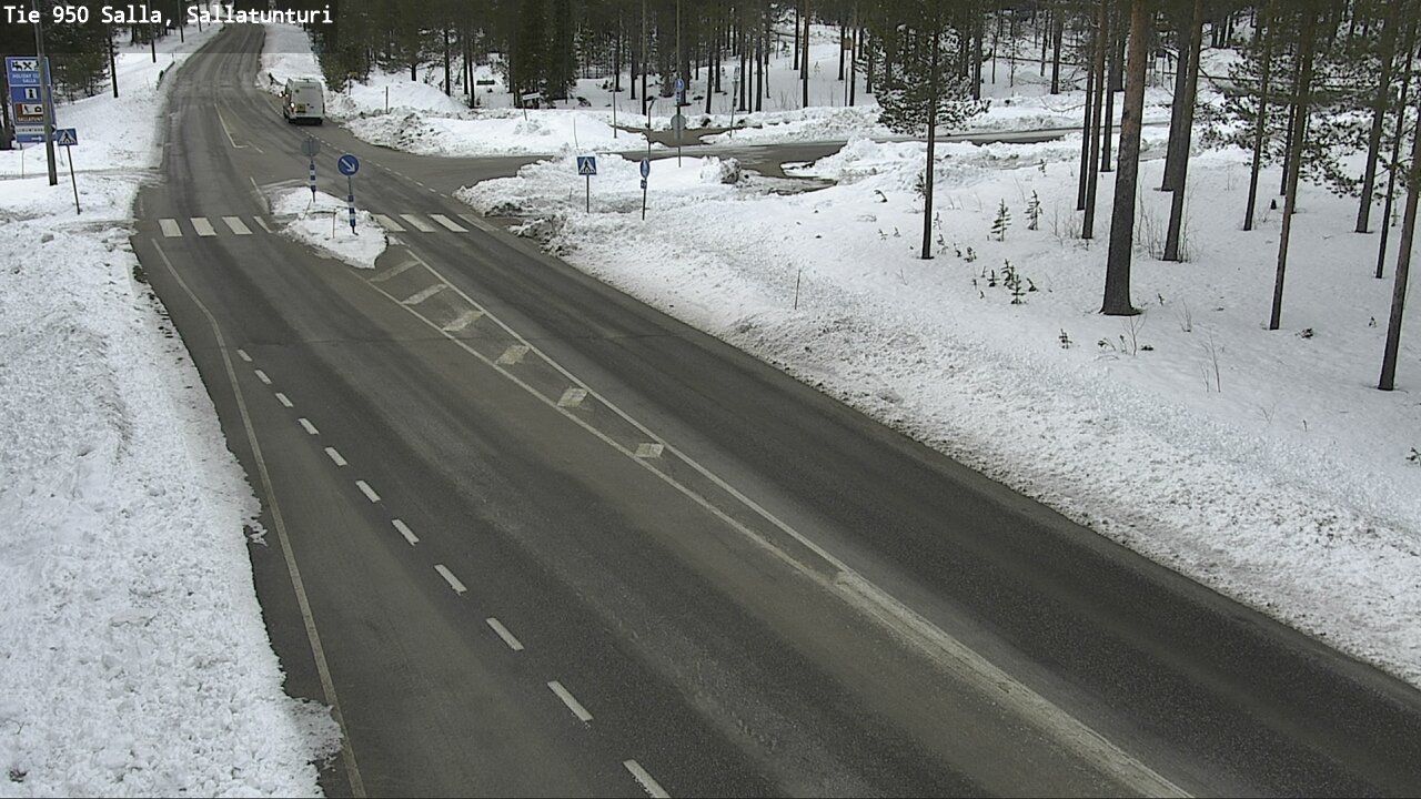 Kelikamerat Kuva Tie 950 Salla, Sallatunturi, Salla, Lappi