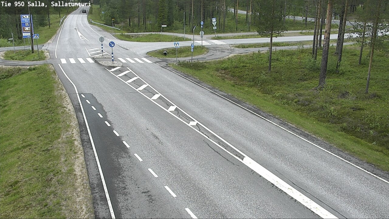 Kelikamerat Kuva Tie 950 Salla, Sallatunturi, Salla, Lappi