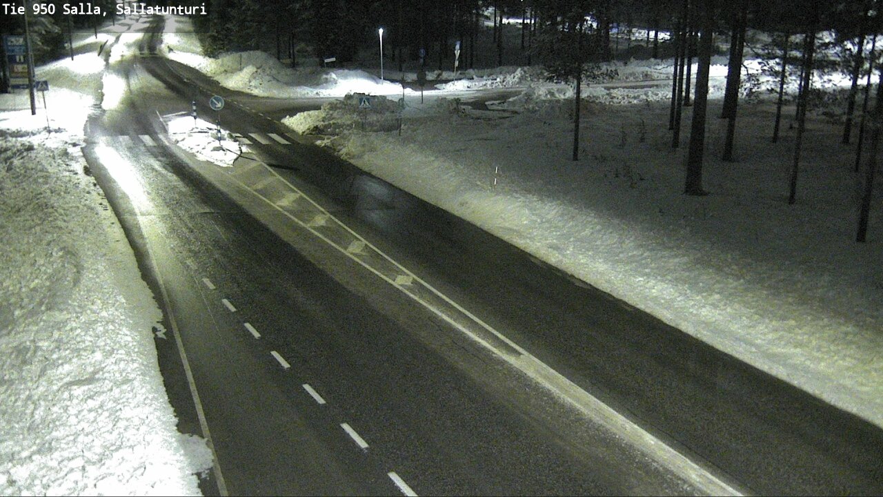 Kelikamerat Kuva Tie 950 Salla, Sallatunturi, Salla, Lappi