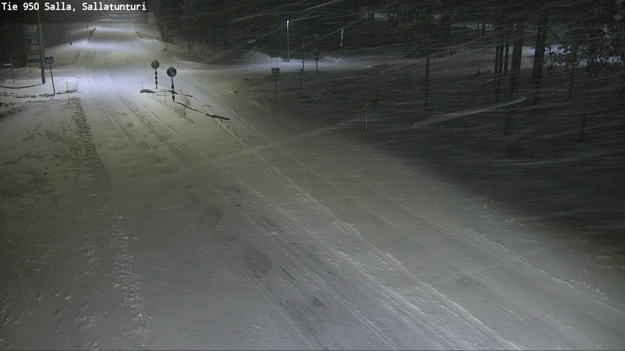 Weather Camera Image Road 950 Salla, Sallatunturi, Salla, Lappi