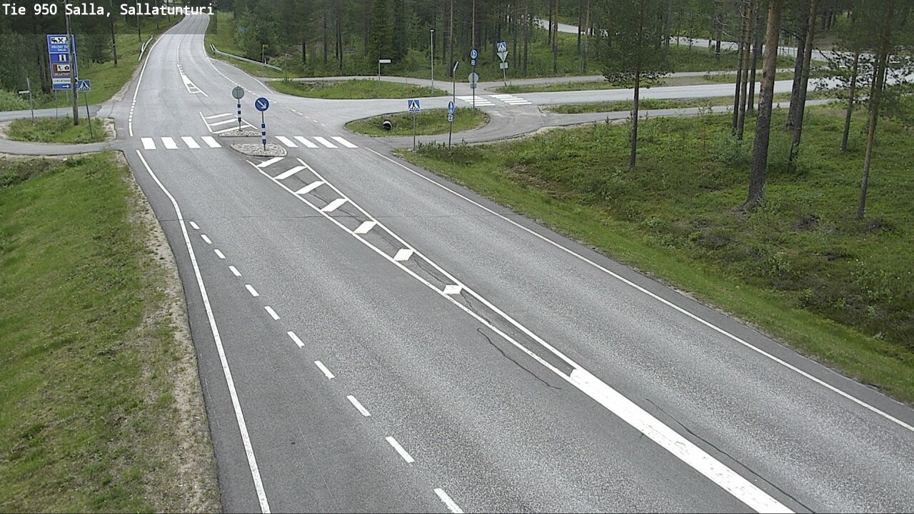 Kelikamerat Kuva Tie 950 Salla, Sallatunturi, Salla, Lappi