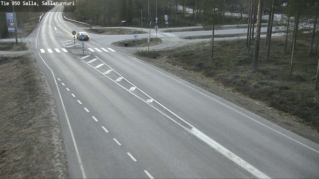 Kelikamerat Kuva Tie 950 Salla, Sallatunturi, Salla, Lappi