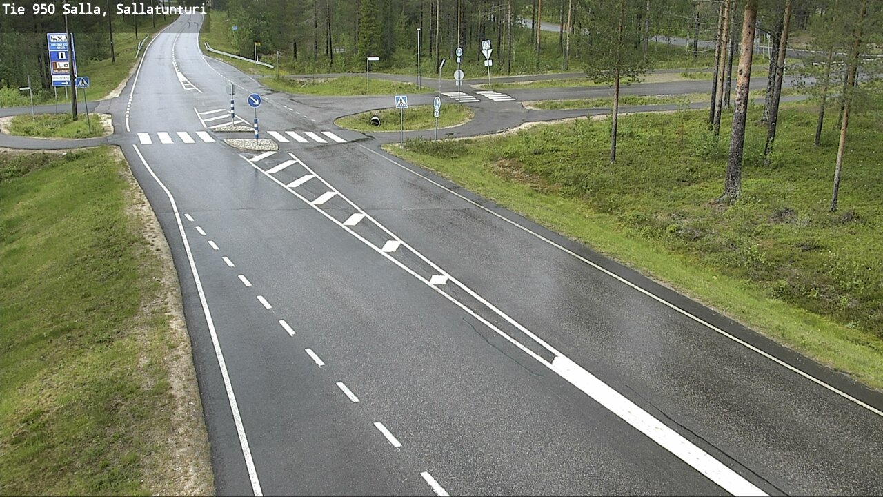 Kelikamerat Kuva Tie 950 Salla, Sallatunturi, Salla, Lappi