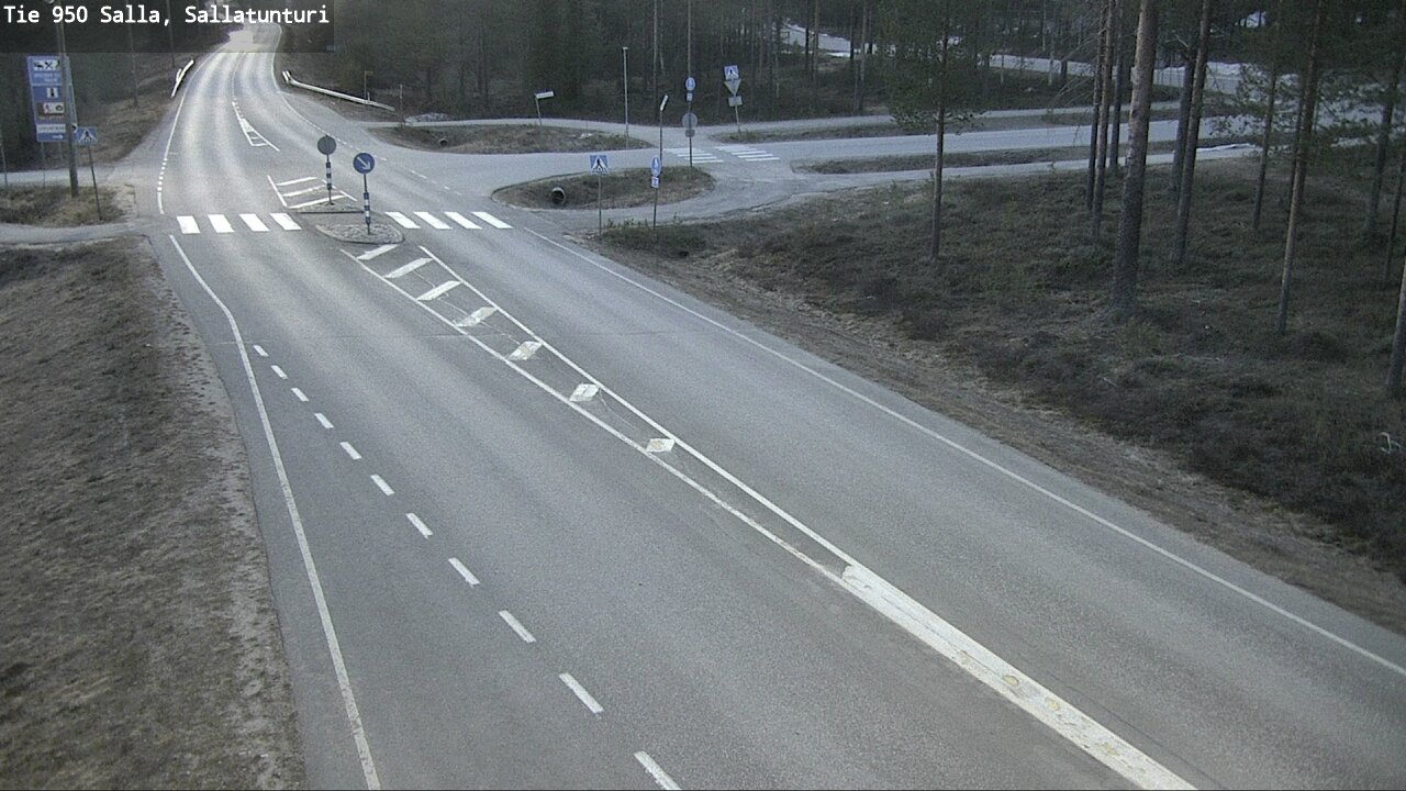 Kelikamerat Kuva Tie 950 Salla, Sallatunturi, Salla, Lappi