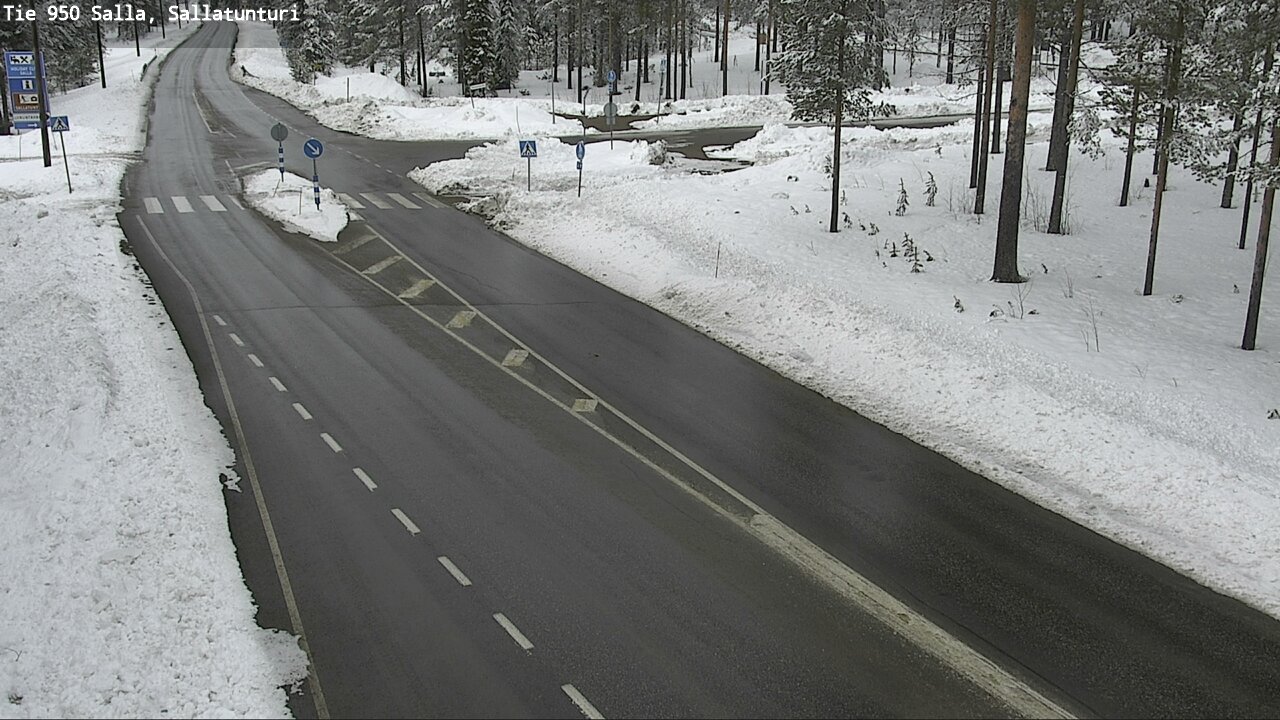 Kelikamerat Kuva Tie 950 Salla, Sallatunturi, Salla, Lappi