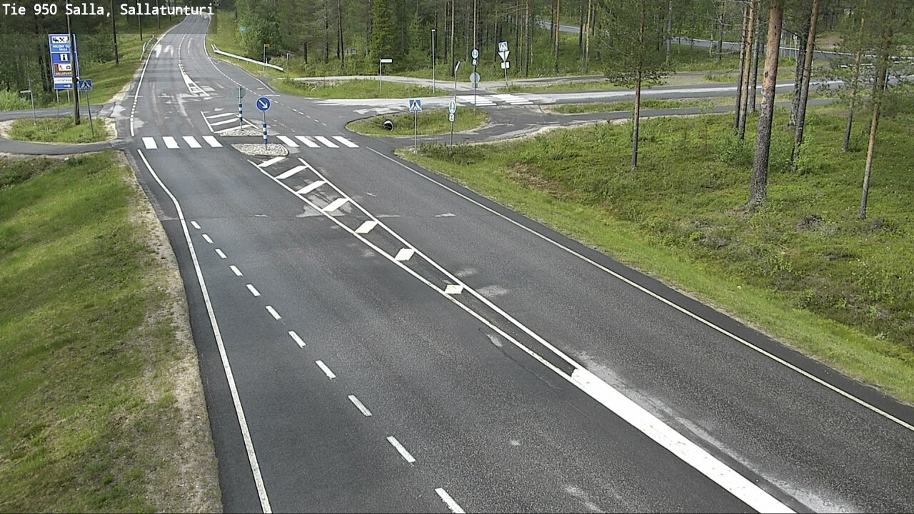 Kelikamerat Kuva Tie 950 Salla, Sallatunturi, Salla, Lappi