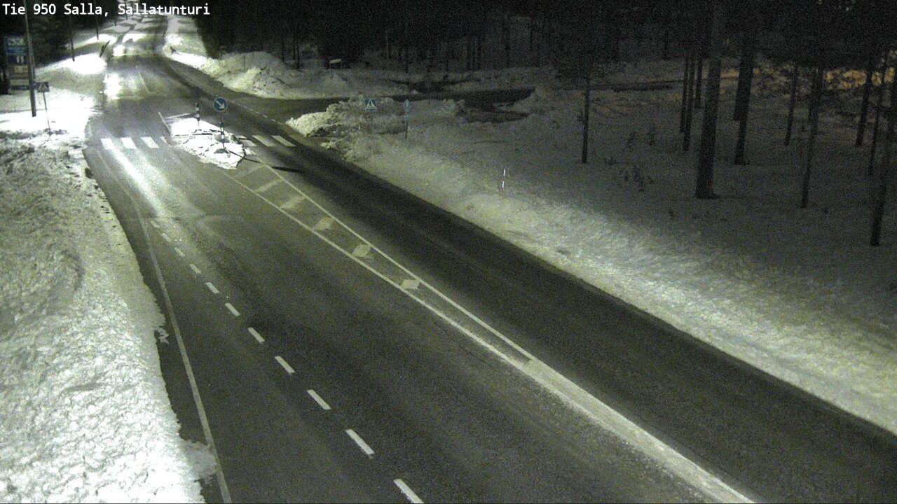 Kelikamerat Kuva Tie 950 Salla, Sallatunturi, Salla, Lappi