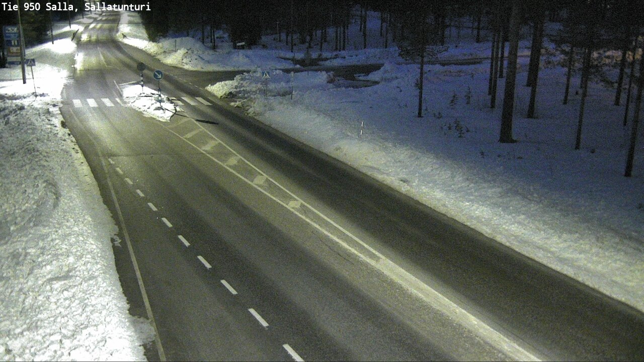 Kelikamerat Kuva Tie 950 Salla, Sallatunturi, Salla, Lappi