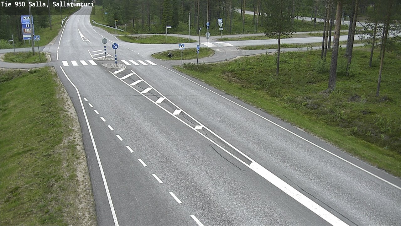 Kelikamerat Kuva Tie 950 Salla, Sallatunturi, Salla, Lappi