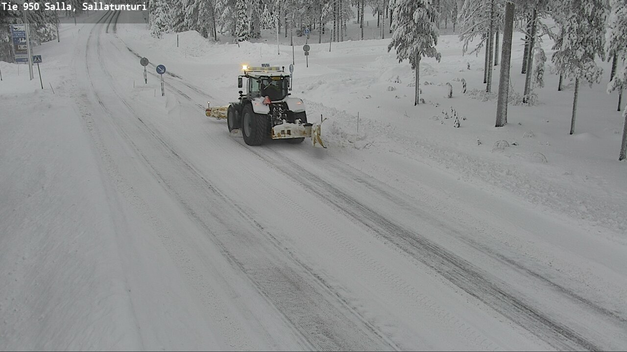 Kelikamerat Kuva Tie 950 Salla, Sallatunturi, Salla, Lappi