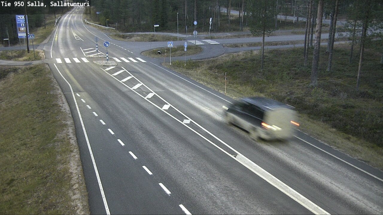 Kelikamerat Kuva Tie 950 Salla, Sallatunturi, Salla, Lappi