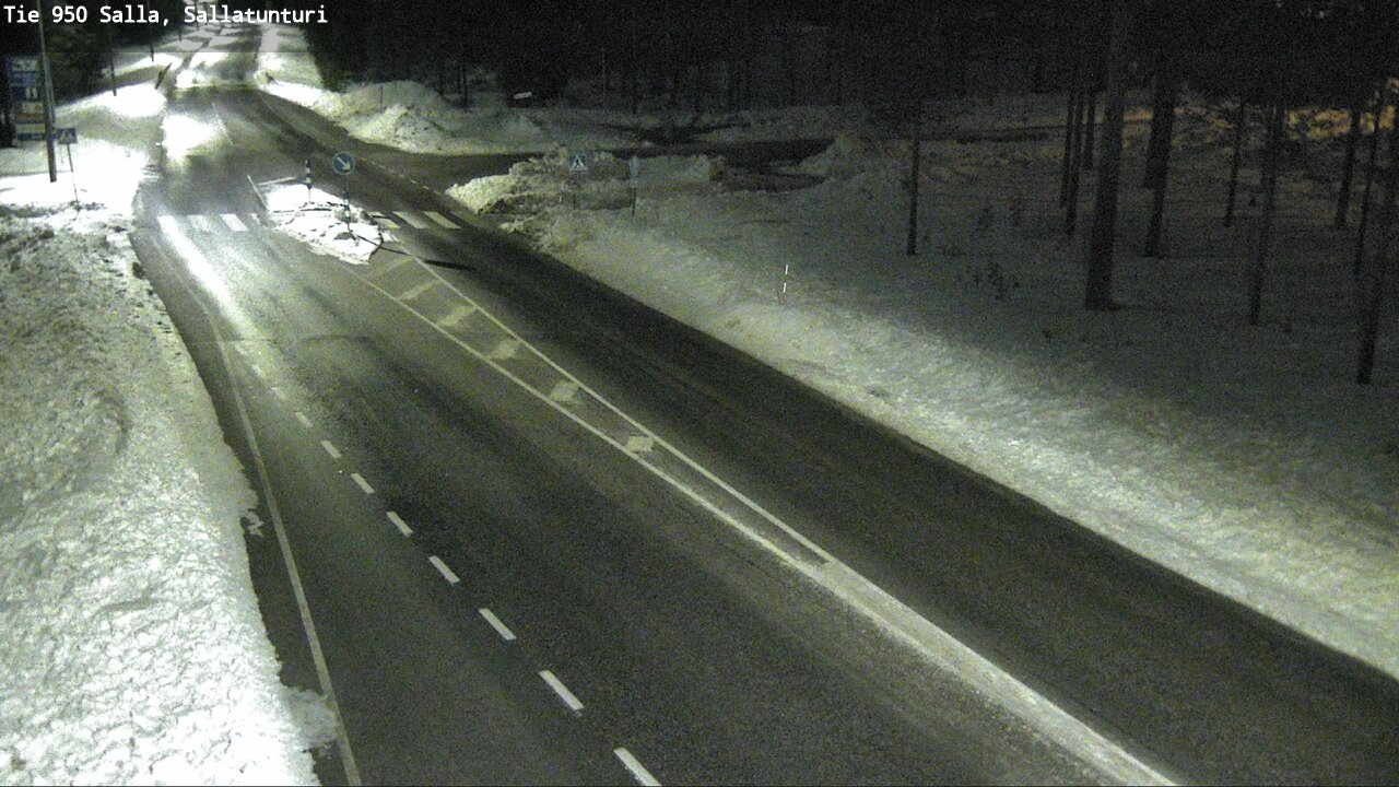 Kelikamerat Kuva Tie 950 Salla, Sallatunturi, Salla, Lappi