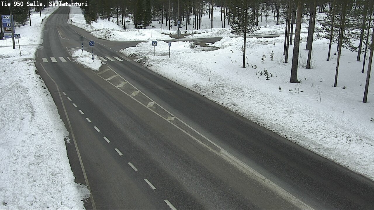 Kelikamerat Kuva Tie 950 Salla, Sallatunturi, Salla, Lappi