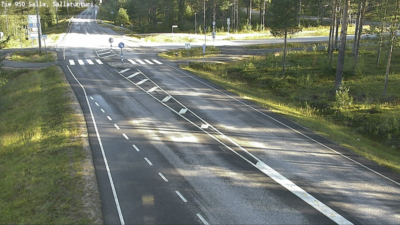 Weather Camera Image Road 950 Salla, Sallatunturi, Salla, Lappi