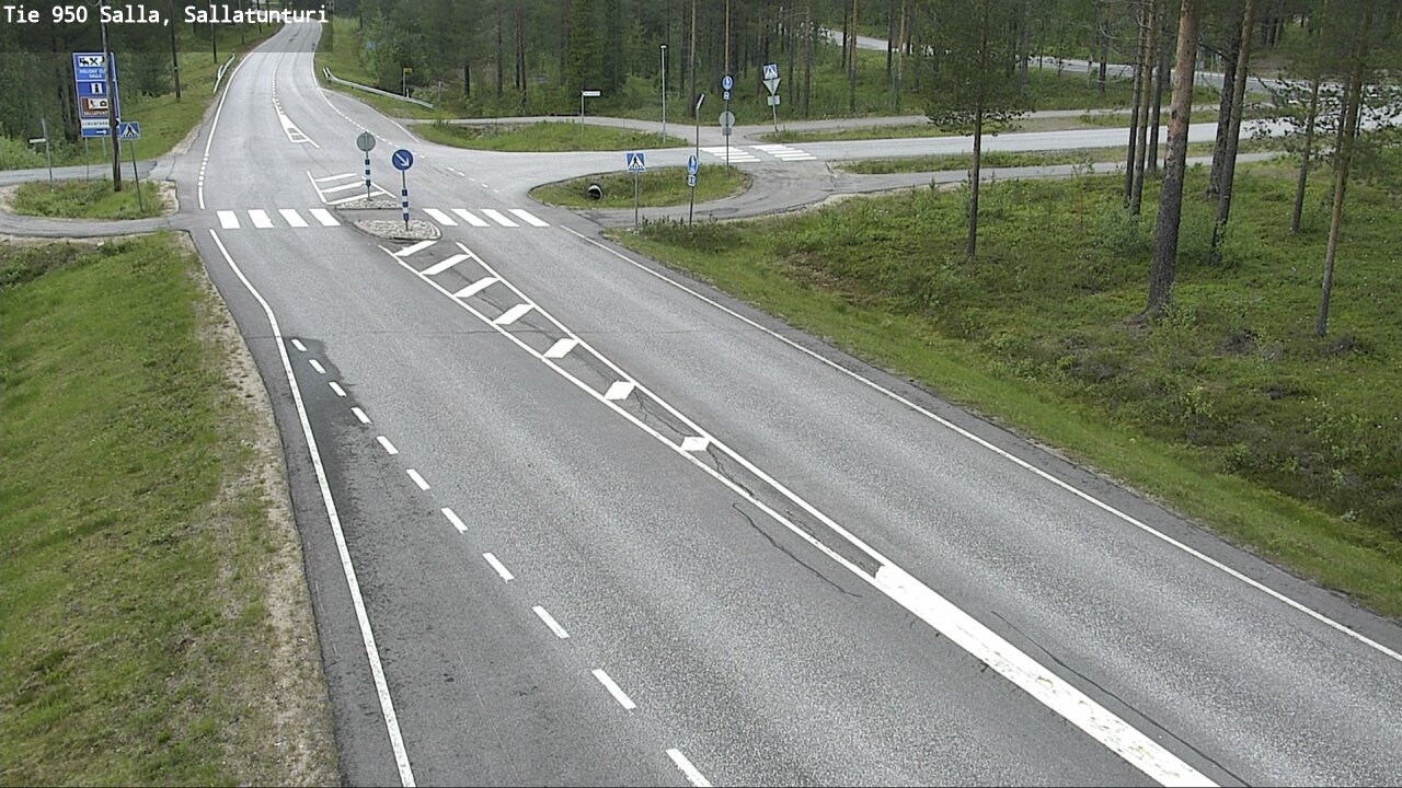 Kelikamerat Kuva Tie 950 Salla, Sallatunturi, Salla, Lappi