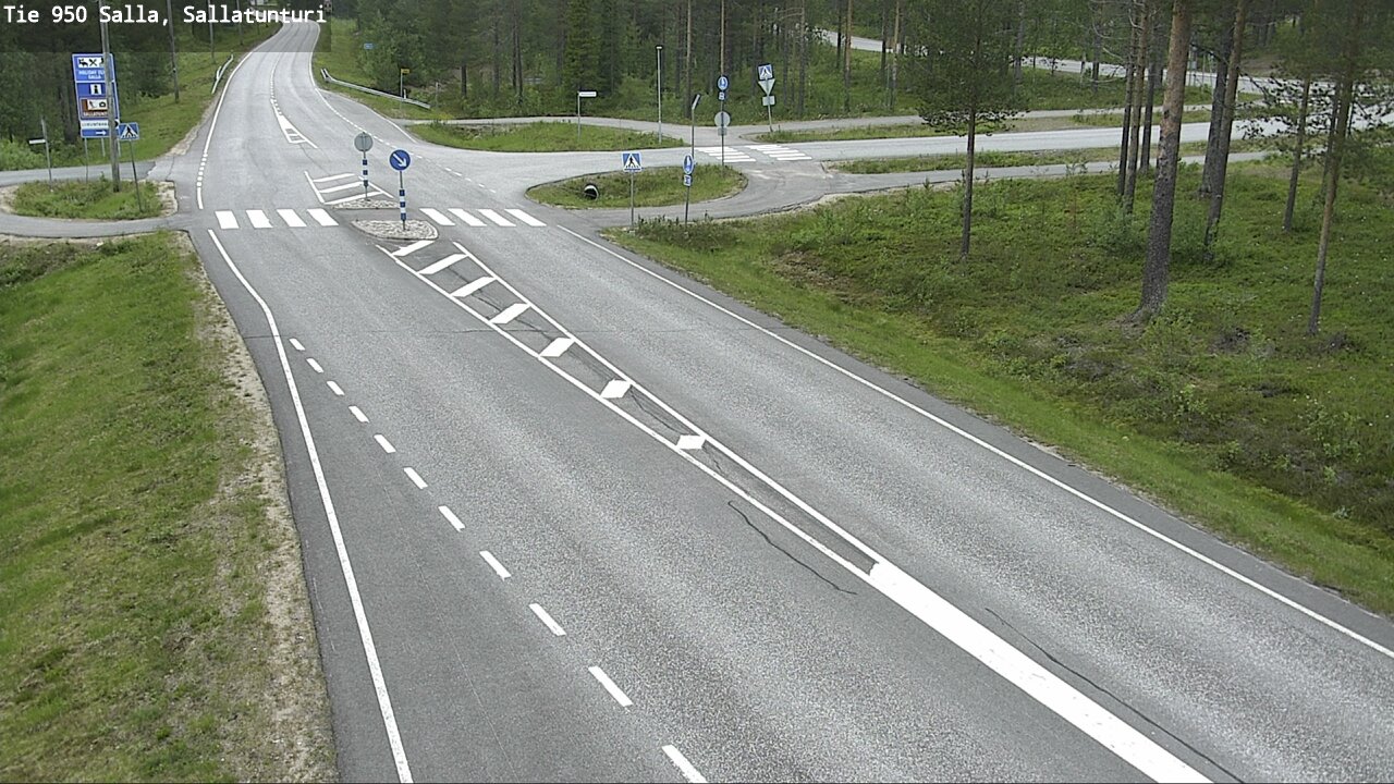 Kelikamerat Kuva Tie 950 Salla, Sallatunturi, Salla, Lappi
