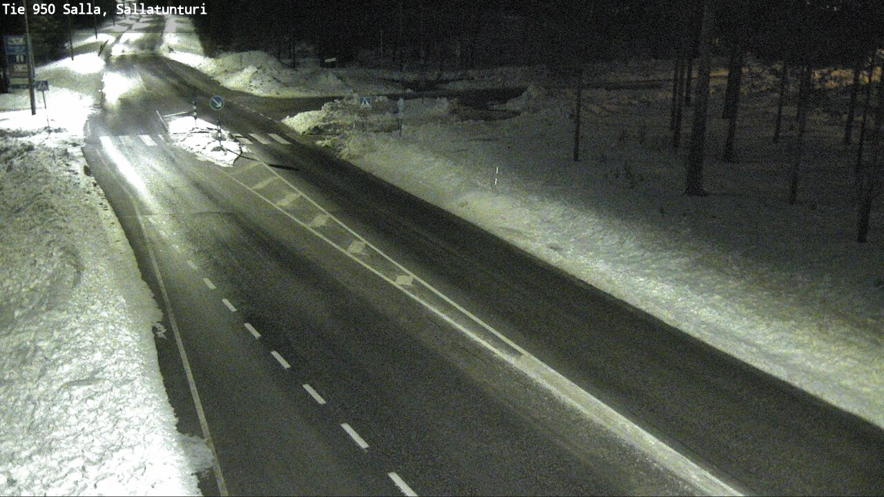 Kelikamerat Kuva Tie 950 Salla, Sallatunturi, Salla, Lappi
