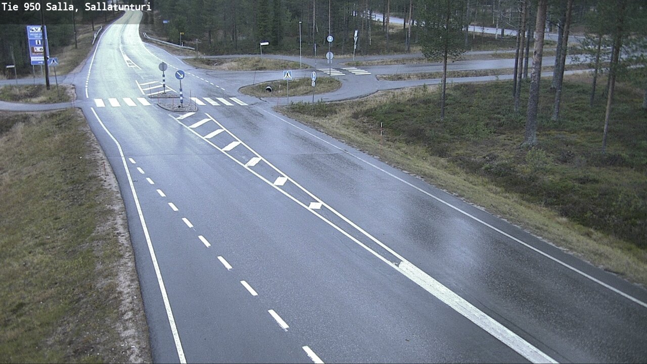 Weather Camera Image Road 950 Salla, Sallatunturi, Salla, Lappi
