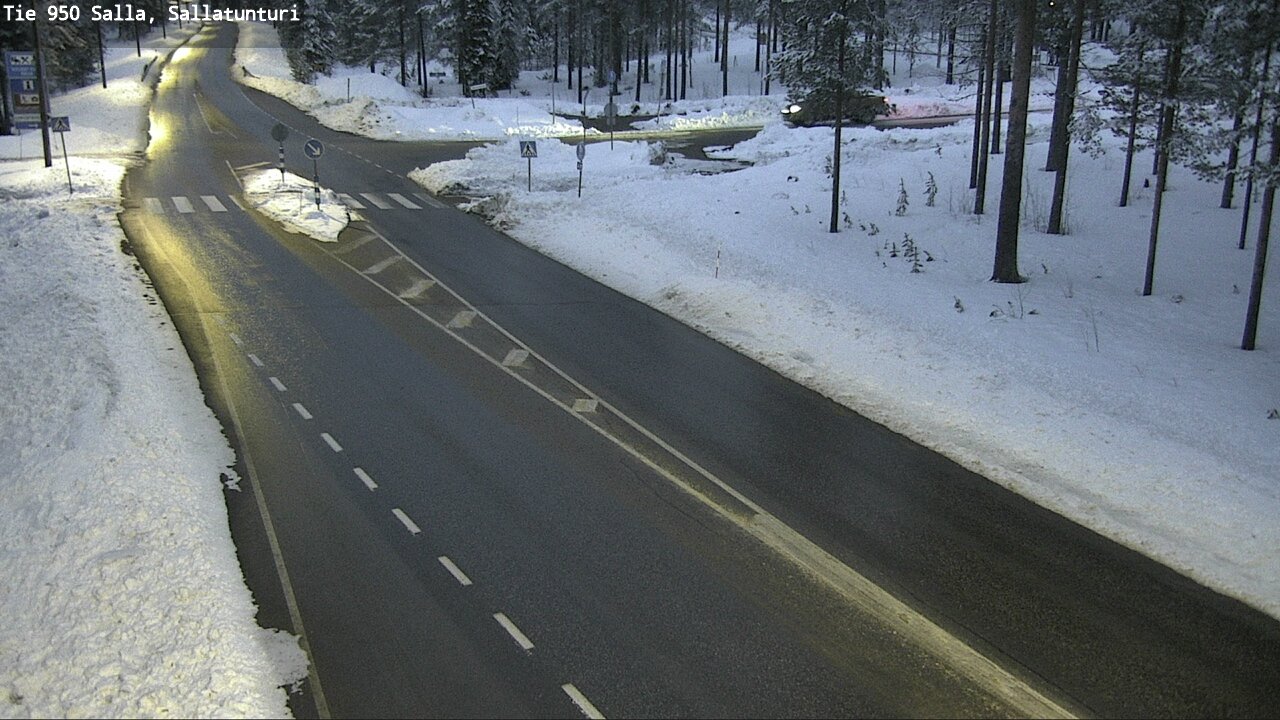 Kelikamerat Kuva Tie 950 Salla, Sallatunturi, Salla, Lappi