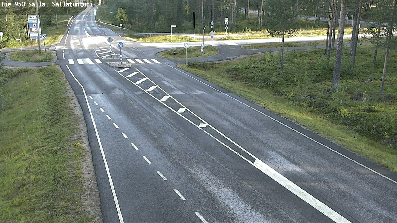 Weather Camera Image Road 950 Salla, Sallatunturi, Salla, Lappi