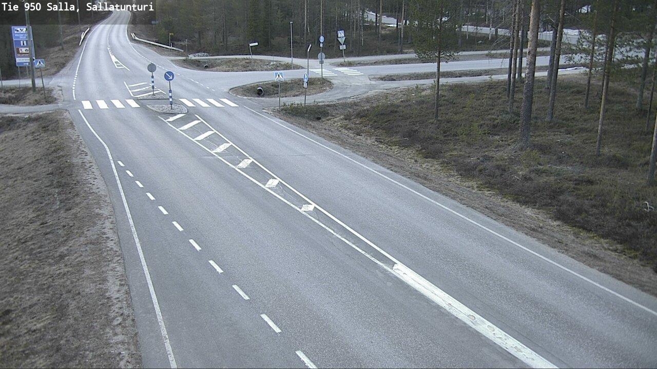 Kelikamerat Kuva Tie 950 Salla, Sallatunturi, Salla, Lappi