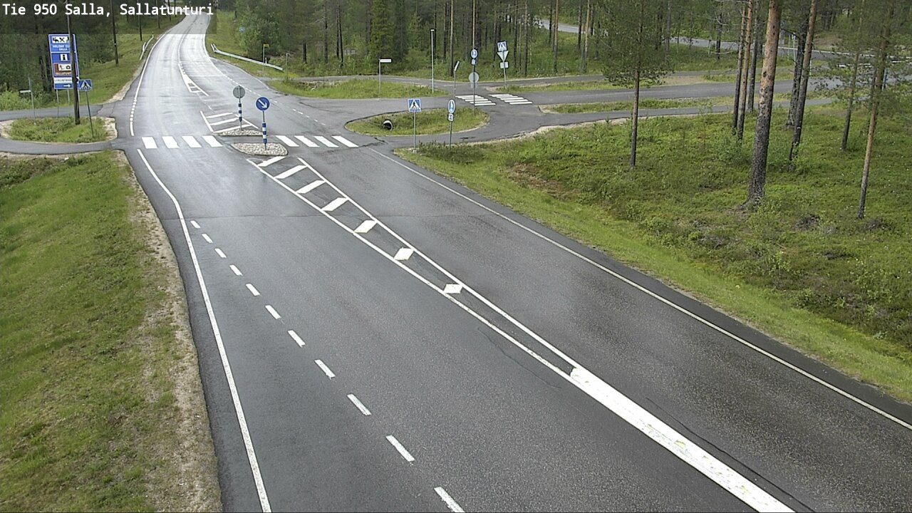Kelikamerat Kuva Tie 950 Salla, Sallatunturi, Salla, Lappi