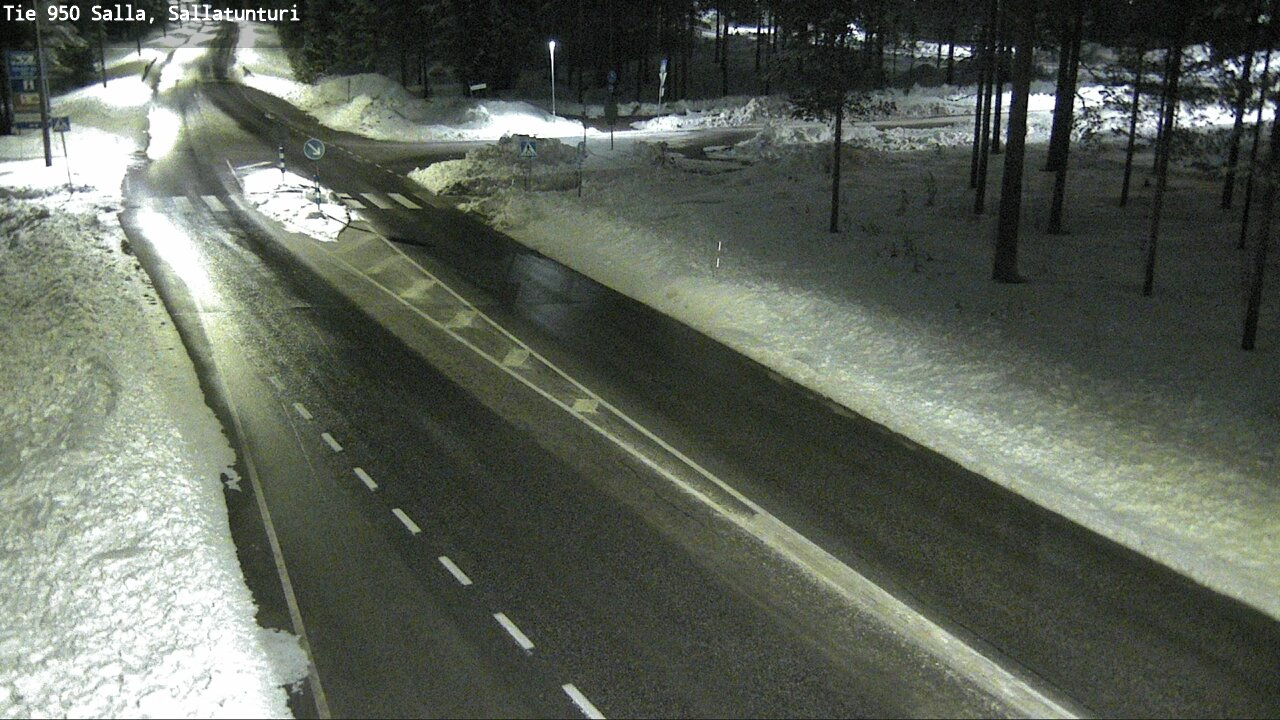 Kelikamerat Kuva Tie 950 Salla, Sallatunturi, Salla, Lappi