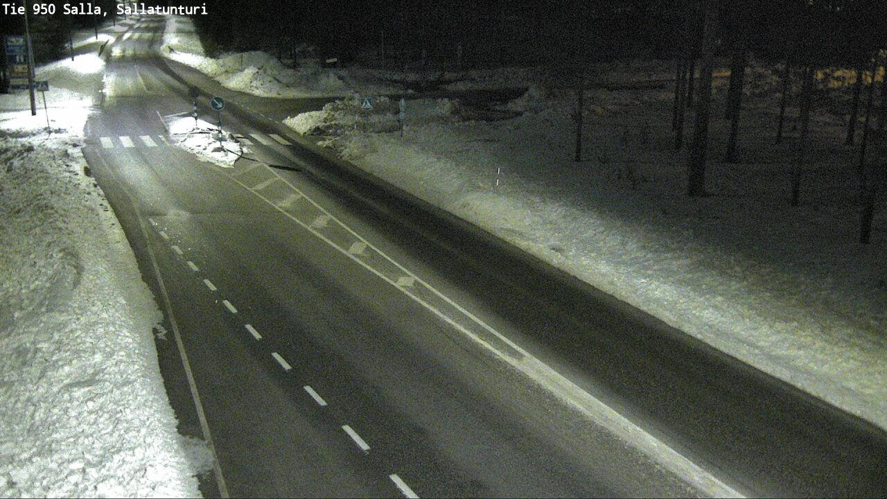 Kelikamerat Kuva Tie 950 Salla, Sallatunturi, Salla, Lappi