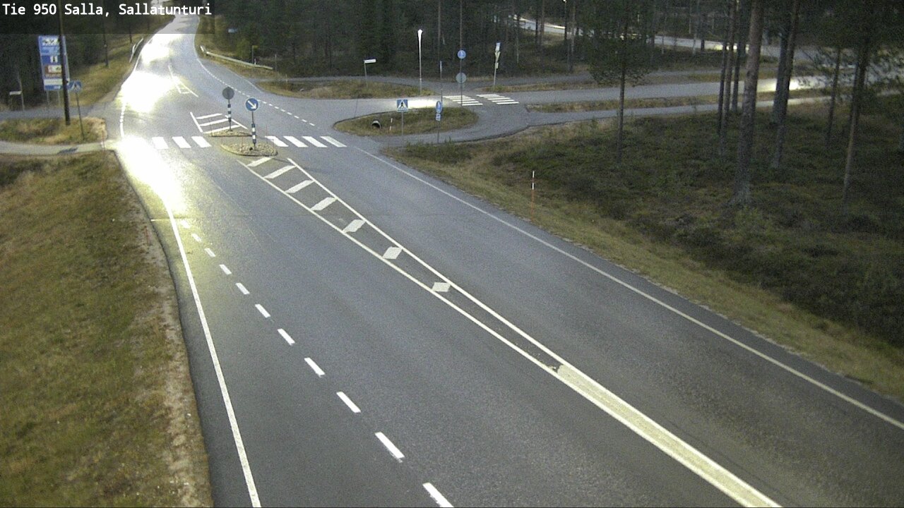 Kelikamerat Kuva Tie 950 Salla, Sallatunturi, Salla, Lappi