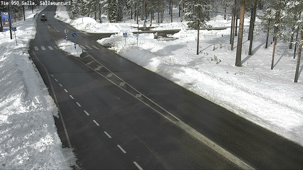 Kelikamerat Kuva Tie 950 Salla, Sallatunturi, Salla, Lappi