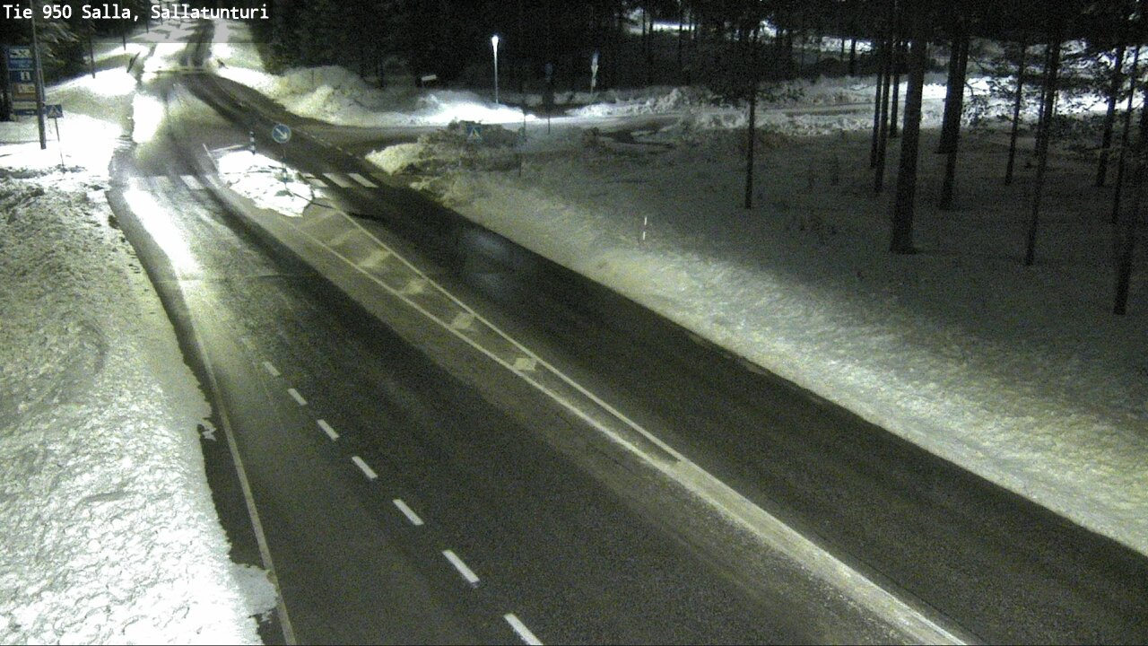 Kelikamerat Kuva Tie 950 Salla, Sallatunturi, Salla, Lappi