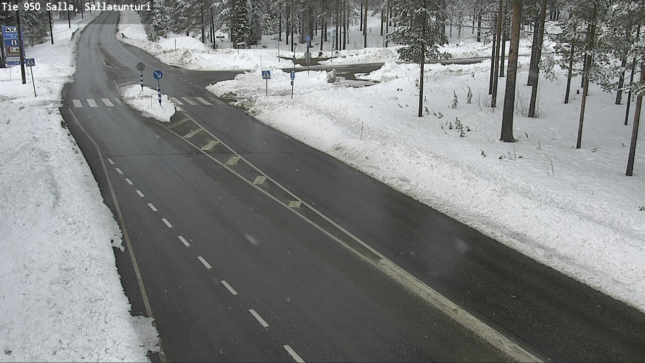 Kelikamerat Kuva Tie 950 Salla, Sallatunturi, Salla, Lappi